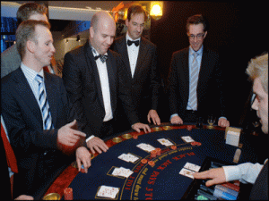 Blackjack huren op uw casino avond
